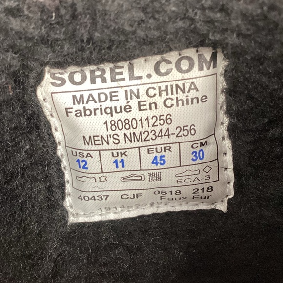 SOREL Madson Zip Waterproof Suede Leather Boots NM 2344 - Picture 10 of 11